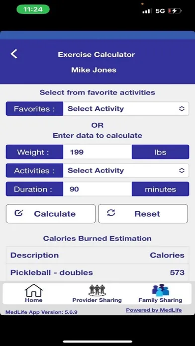 Screenshot di MedLife