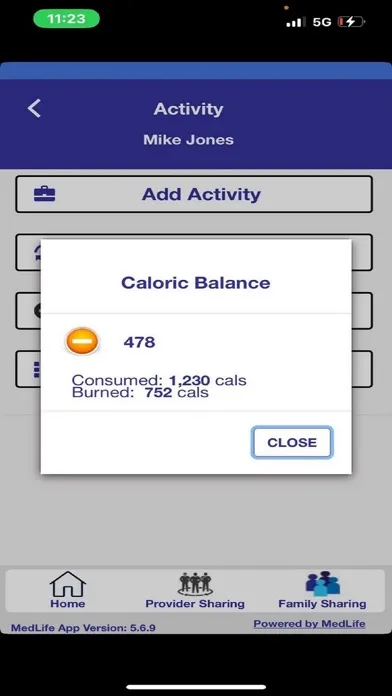 Screenshot di MedLife