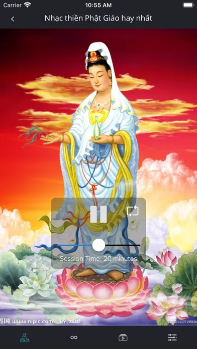 Capturas de tela do Chú Đại Bi - Relax Meditation