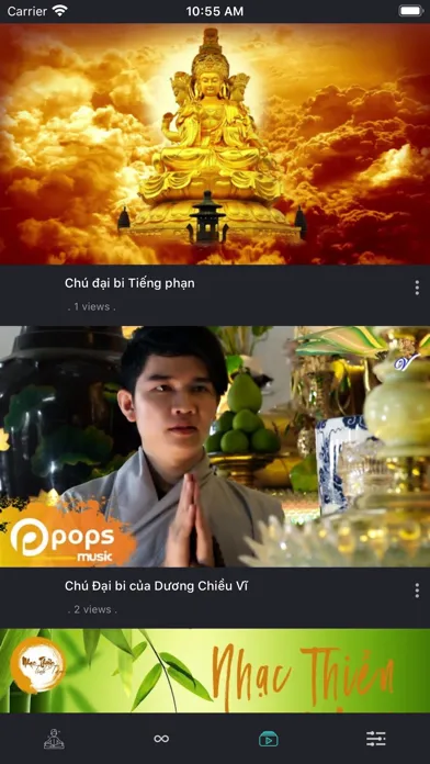 Capturas de tela do Chú Đại Bi - Relax Meditation