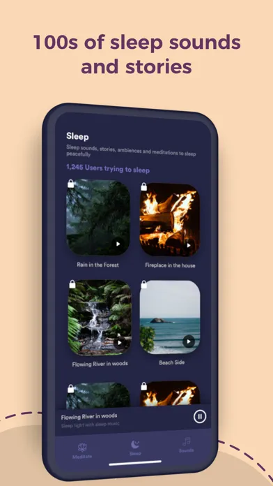 Meditate Happily & Sleep Music应用截图
