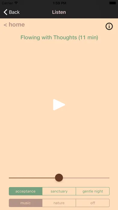 Capturas de pantalla de Meditation Rx