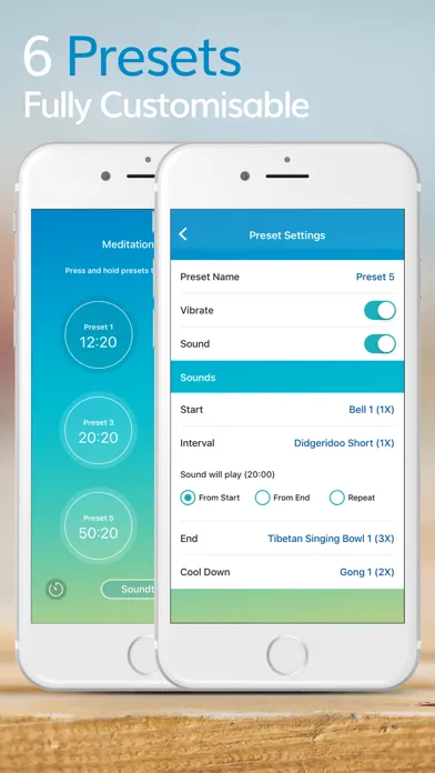 Serenity: Meditation Timer Screenshots