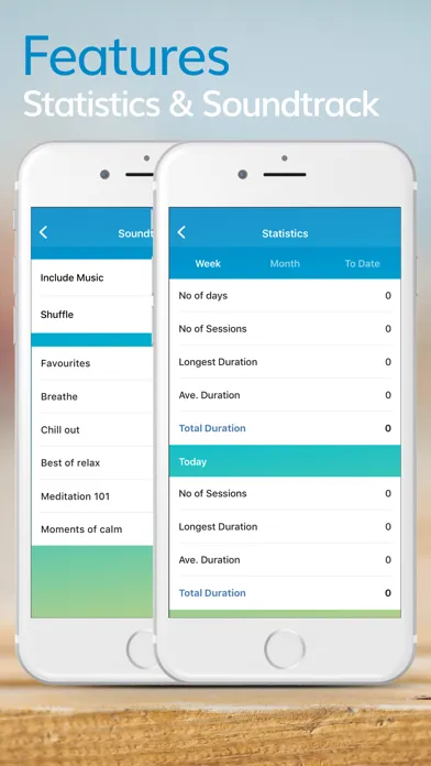 Serenity: Meditation Timer Screenshots