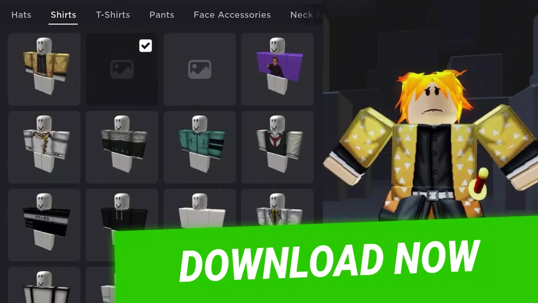 Shirts for roblox স্ক্রিনশট