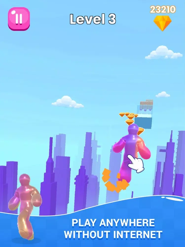صور Jelly Runner Man - Bubble Hero iPad 