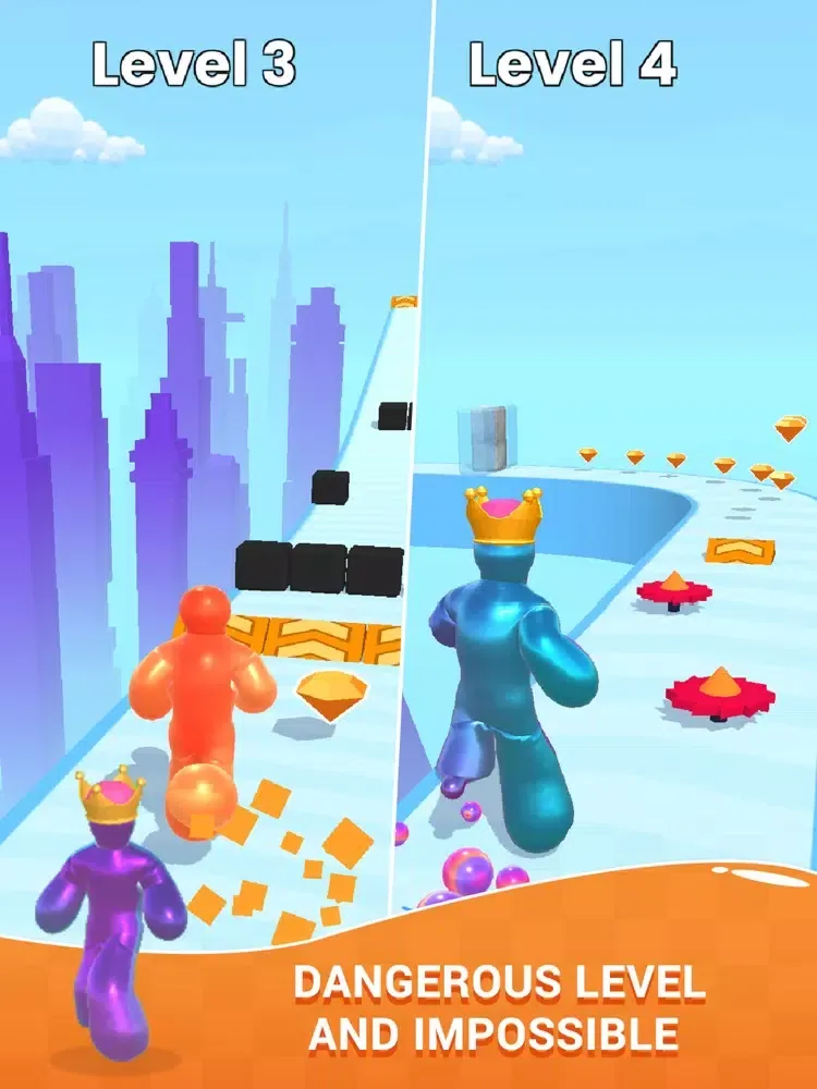 صور Jelly Runner Man - Bubble Hero iPad 