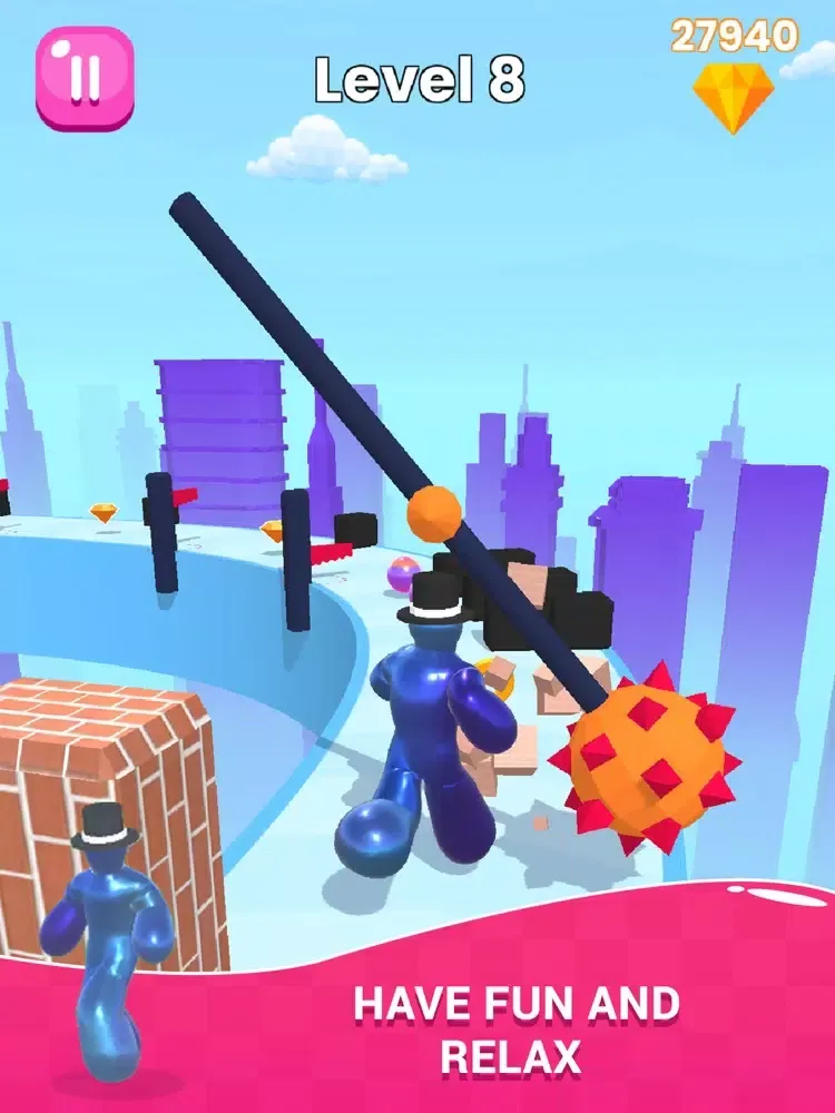 صور Jelly Runner Man - Bubble Hero iPad 