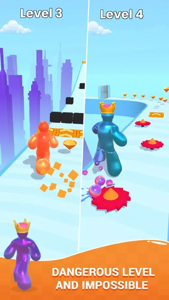 صور Jelly Runner Man - Bubble Hero
