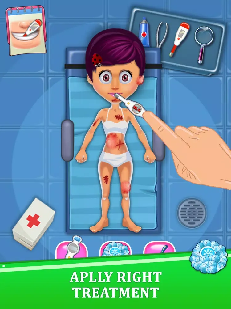 Zrzuty ekranu Dream Hospital - Doctor Game iPad 