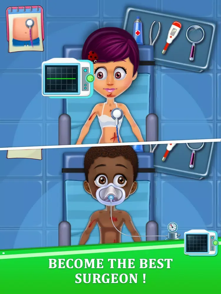 Zrzuty ekranu Dream Hospital - Doctor Game iPad 