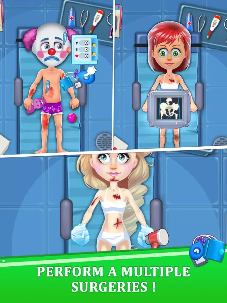 Zrzuty ekranu Dream Hospital - Doctor Game iPad 