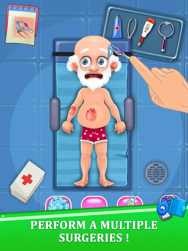 Zrzuty ekranu Dream Hospital - Doctor Game iPad 
