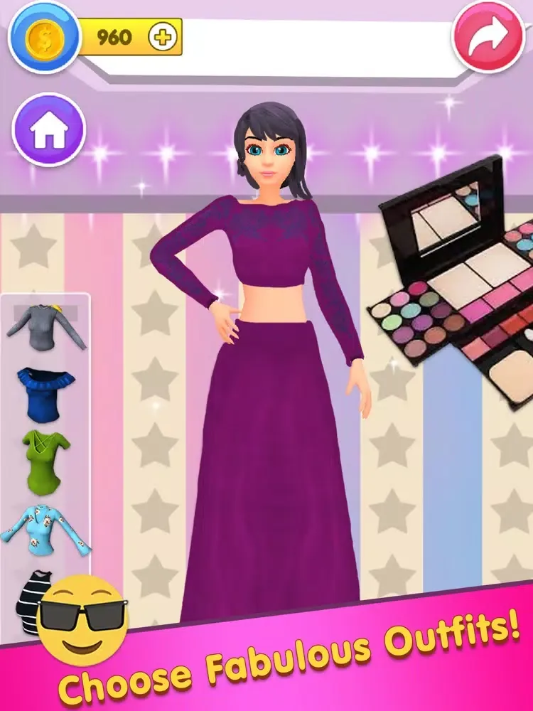 Скриншоты Fashion Show - Dressup Game iPad 