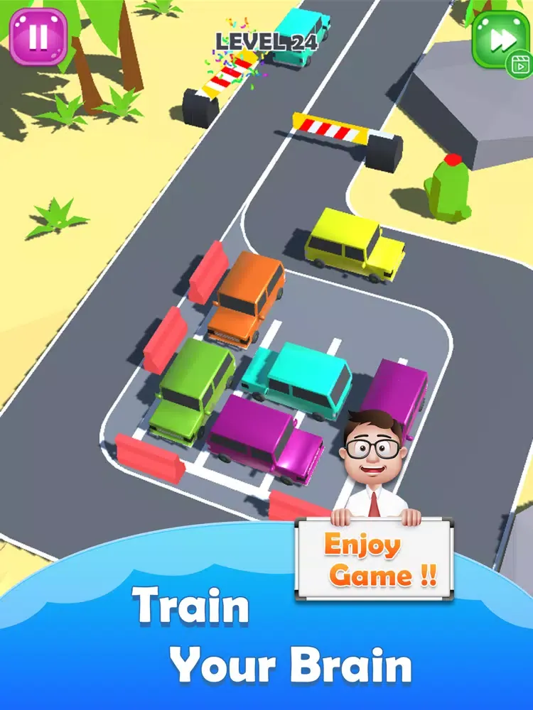 Parking Jam 3D - Car Escape iPad  Screenshots