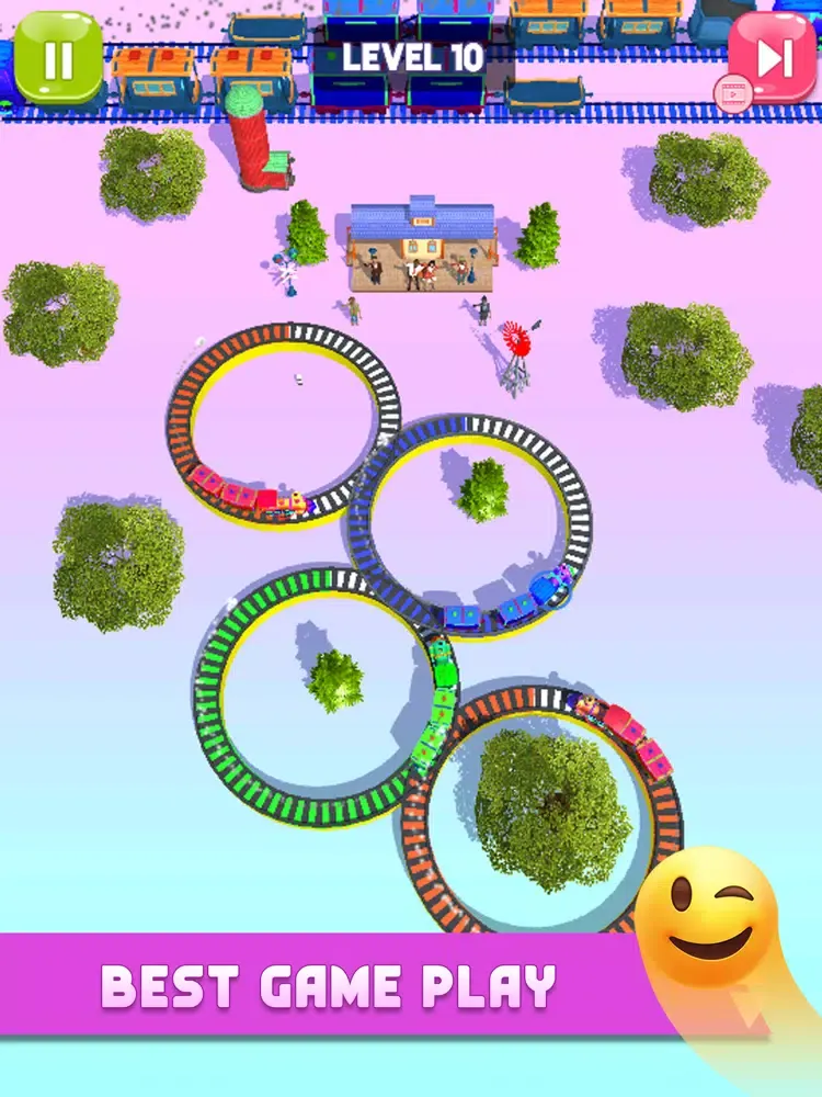 Train Race Game - Perfect Time iPad Screenshots