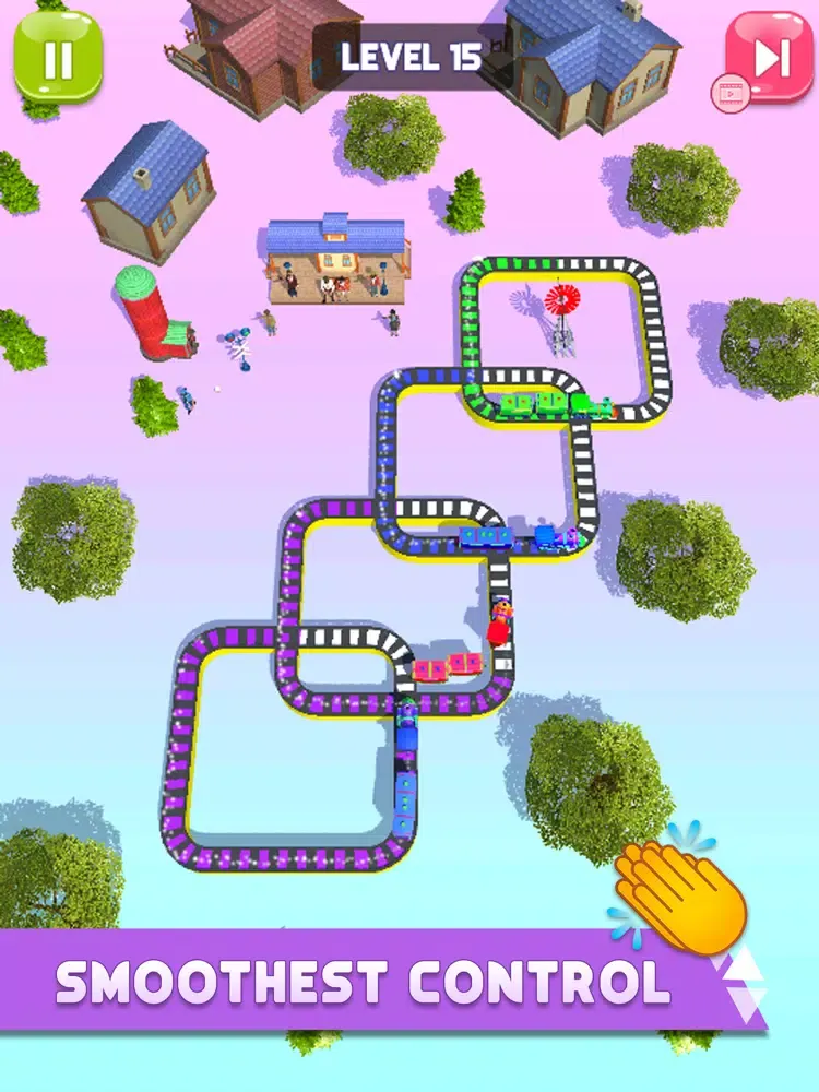 Train Race Game - Perfect Time iPad Screenshots