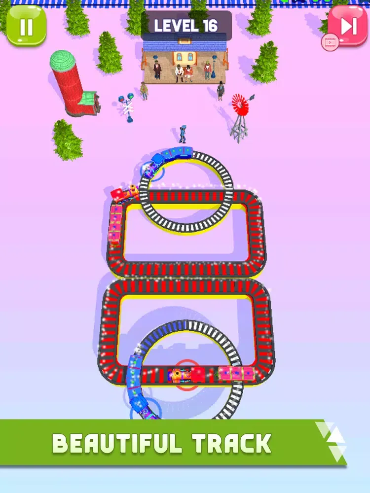 Train Race Game - Perfect Time iPad Screenshots