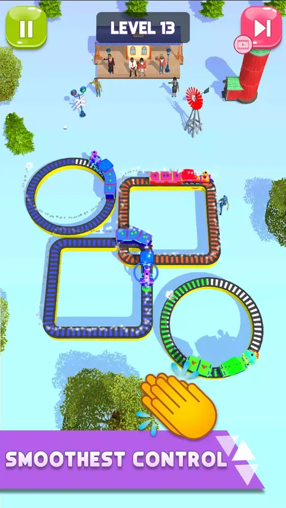 Train Race Game - Perfect Time Screenshots