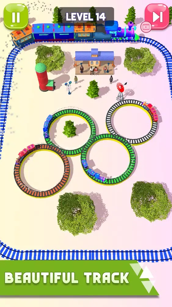 Train Race Game - Perfect Time Screenshots