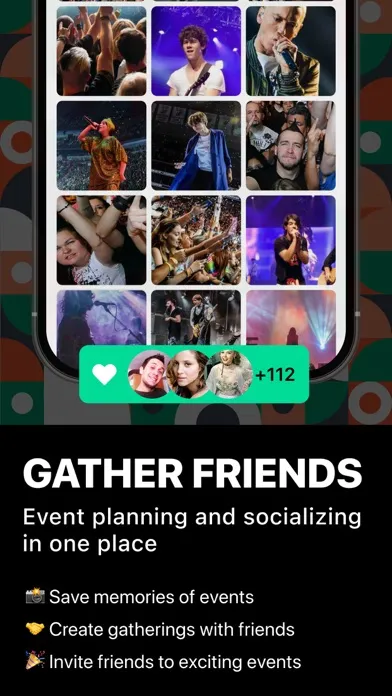 Captures d'écran de MeetPnt - event billboard
