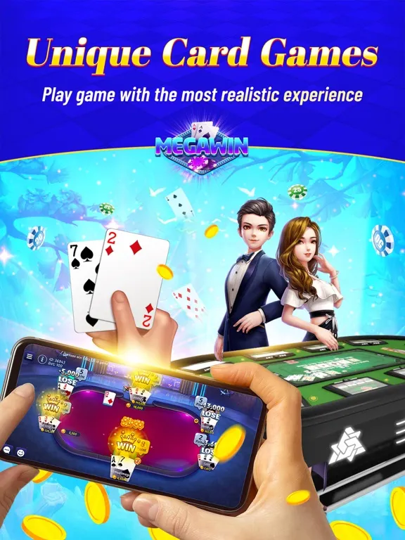 Mega Win Casino-Tongits Sabong iPad  Screenshots
