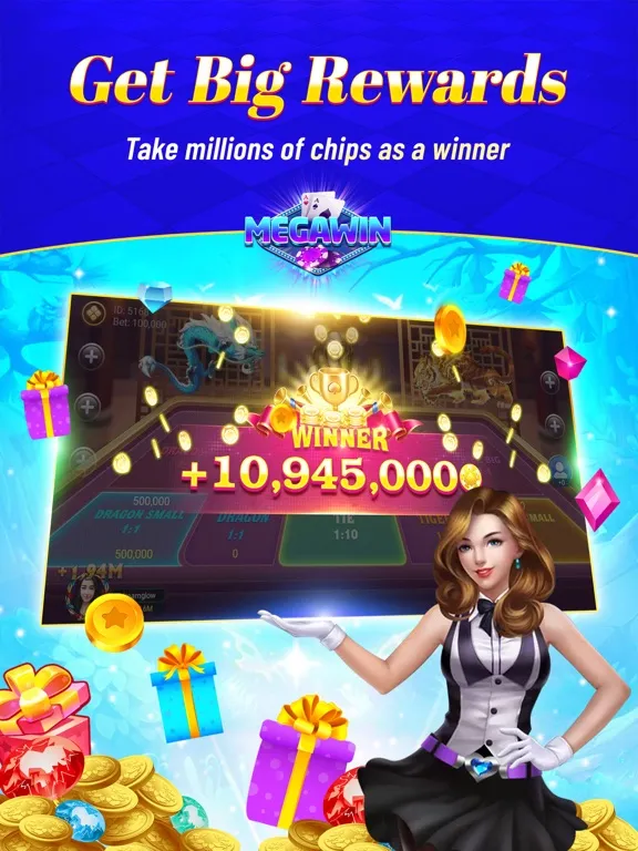 Mega Win Casino-Tongits Sabong iPad  Screenshots