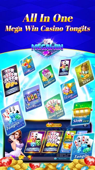Mega Win Casino-Tongits Sabong Screenshots