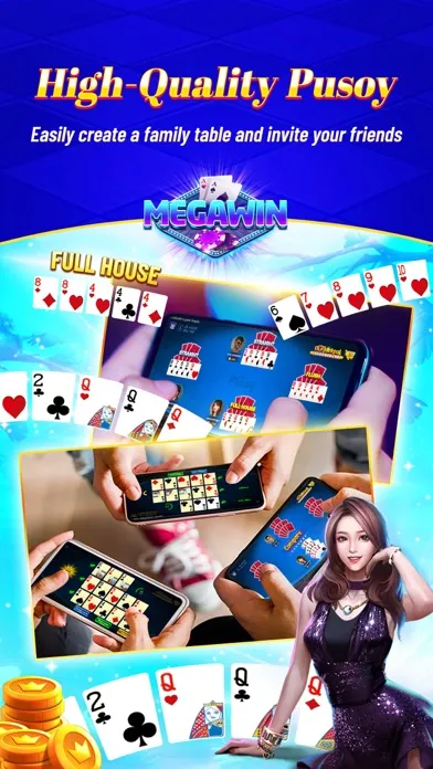 Mega Win Casino-Tongits Sabong Screenshots