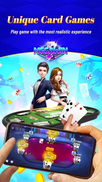 Mega Win Casino-Tongits Sabong Screenshots