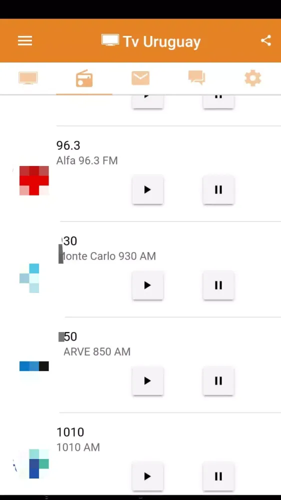 Скриншоты Tv Uruguay