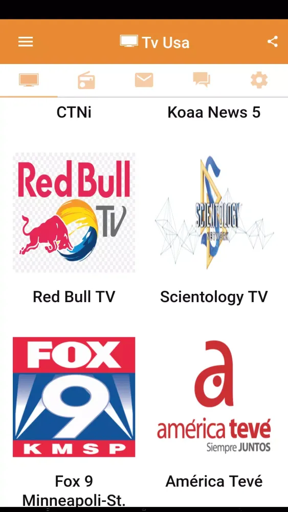 Capturas de pantalla de Tv Usa
