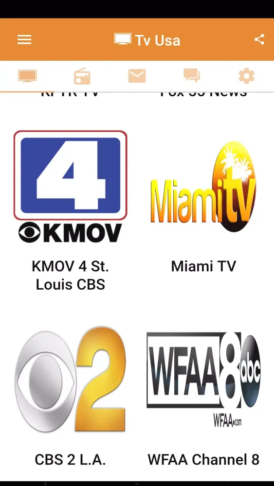 Capturas de pantalla de Tv Usa