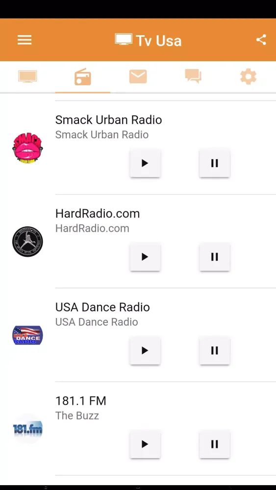Capturas de pantalla de Tv Usa