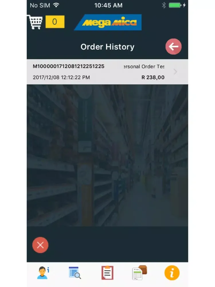 Mega Mica Boksburg Orders iPad  سکرین شاٹس