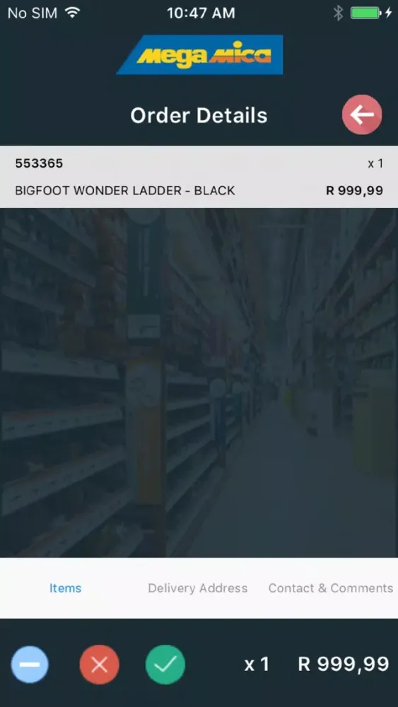 Mega Mica Boksburg Orders سکرین شاٹس