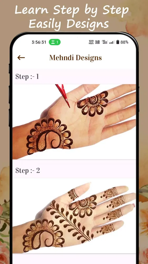 Mehndi Design Easy Simple Screenshots