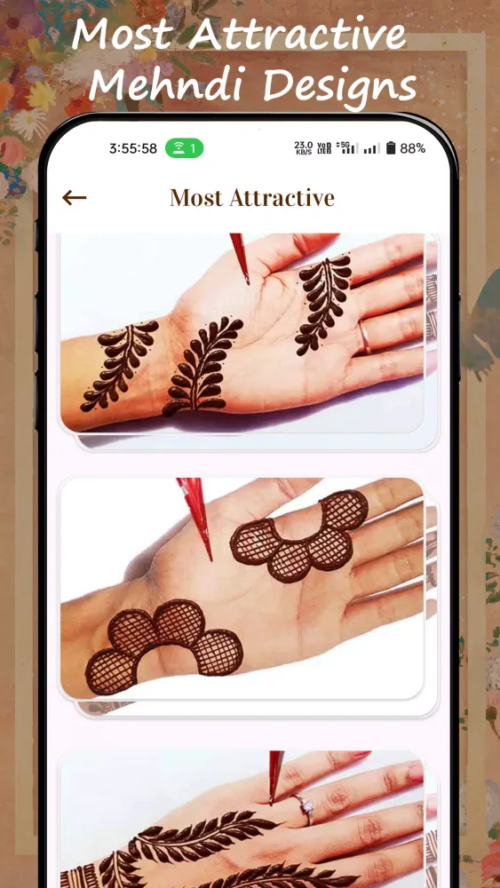 Mehndi Design Easy Simple Screenshots
