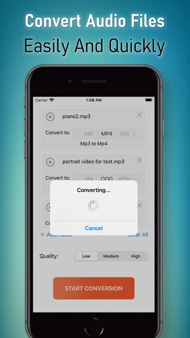 ภาพหน้าจอของ Audio Converter - Convert MP3