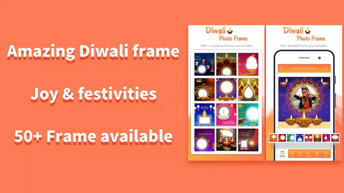 Diwali Photo Frame - wishes应用截图