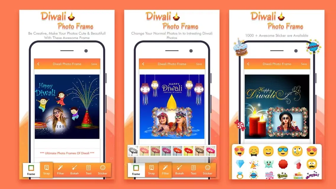 Diwali Photo Frame - wishes应用截图