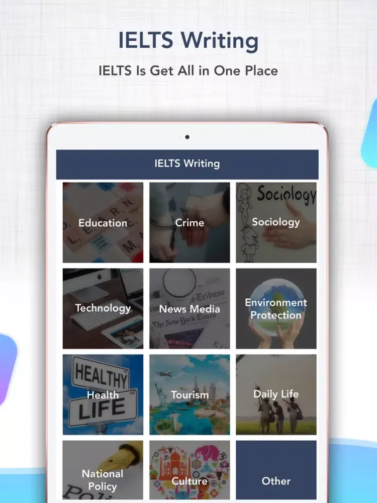 Captures d'écran de IELTS Writing - Essay Writing iPad 