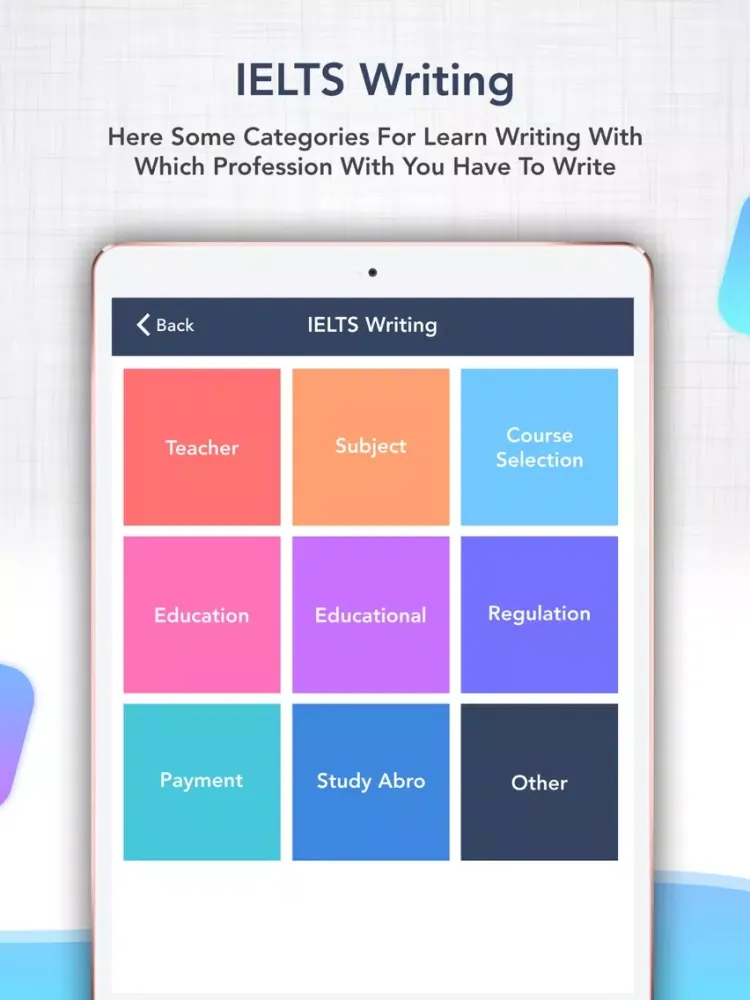 Captures d'écran de IELTS Writing - Essay Writing iPad 