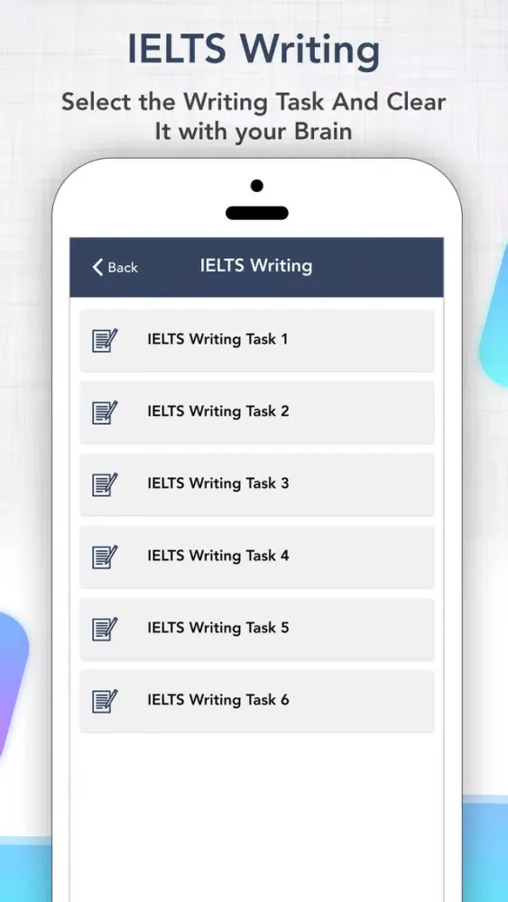 Captures d'écran de IELTS Writing - Essay Writing