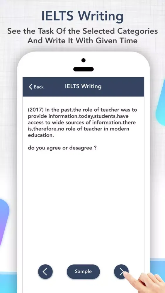 Captures d'écran de IELTS Writing - Essay Writing