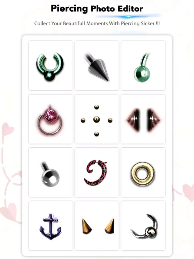 تصاویر Piercing Photo Booth iPad 