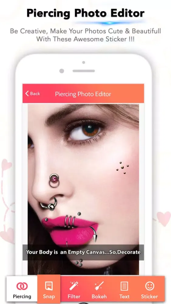 تصاویر Piercing Photo Booth