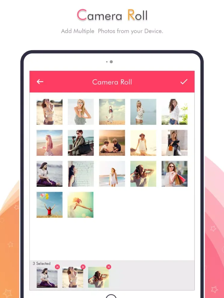 Video Maker Photos with songs iPad  سکرین شاٹس