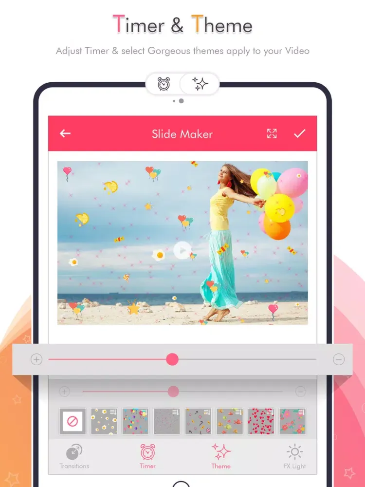 Video Maker Photos with songs iPad  سکرین شاٹس