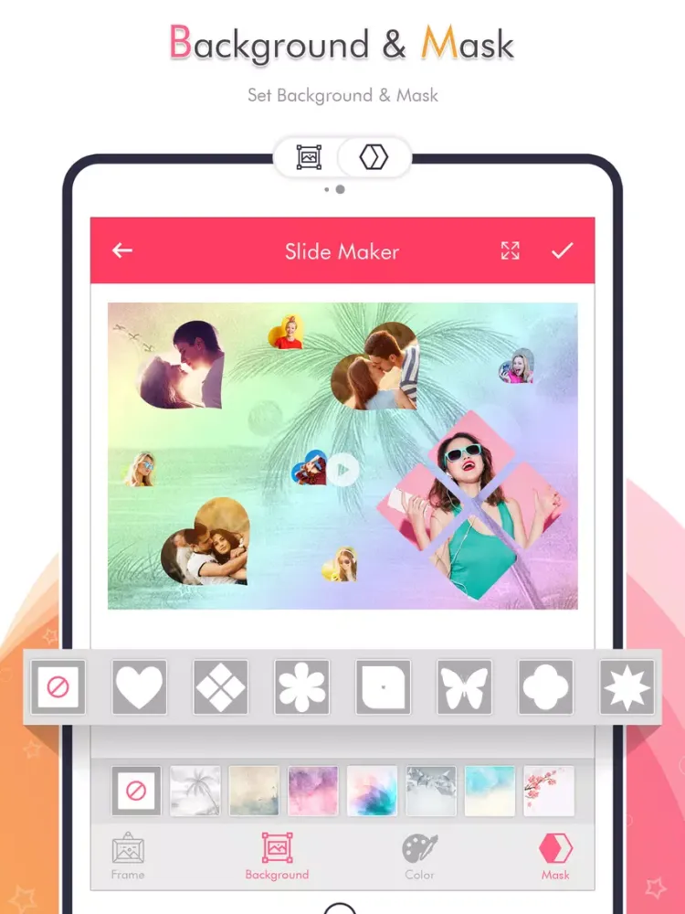 Video Maker Photos with songs iPad  سکرین شاٹس